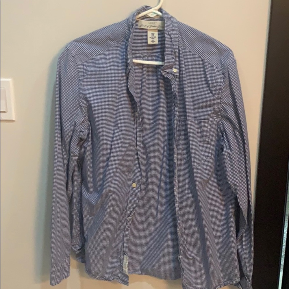 Long sleeve button down shirt